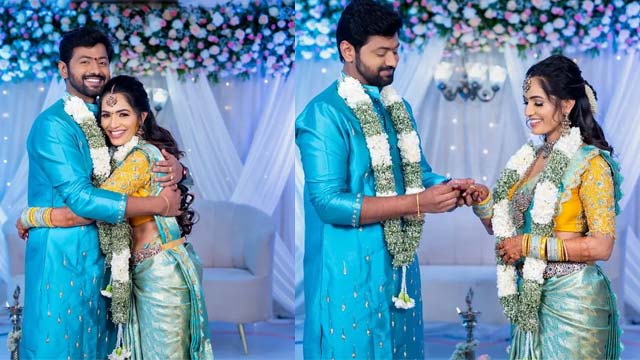 Bigg Boss Shobha Shetty Engagement Photos.
