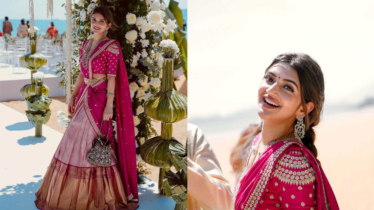 SreeLeela Dazzles in Traditional Dress