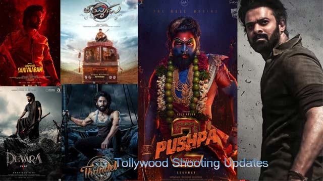Tollywood Shooting Hungama in Different Locations: