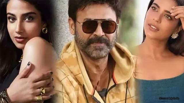 Two heroines in Venkatesh's new movie Two heroines in Venkatesh's new movie