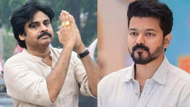 Tamil Star Hero Vijay Thalapathi Congratulated Pawan Kalyan And Chandrababu Naidu Tamil Star Hero Vijay Thalapathi Congratulated Pawan Kalyan And Chandrababu Naidu