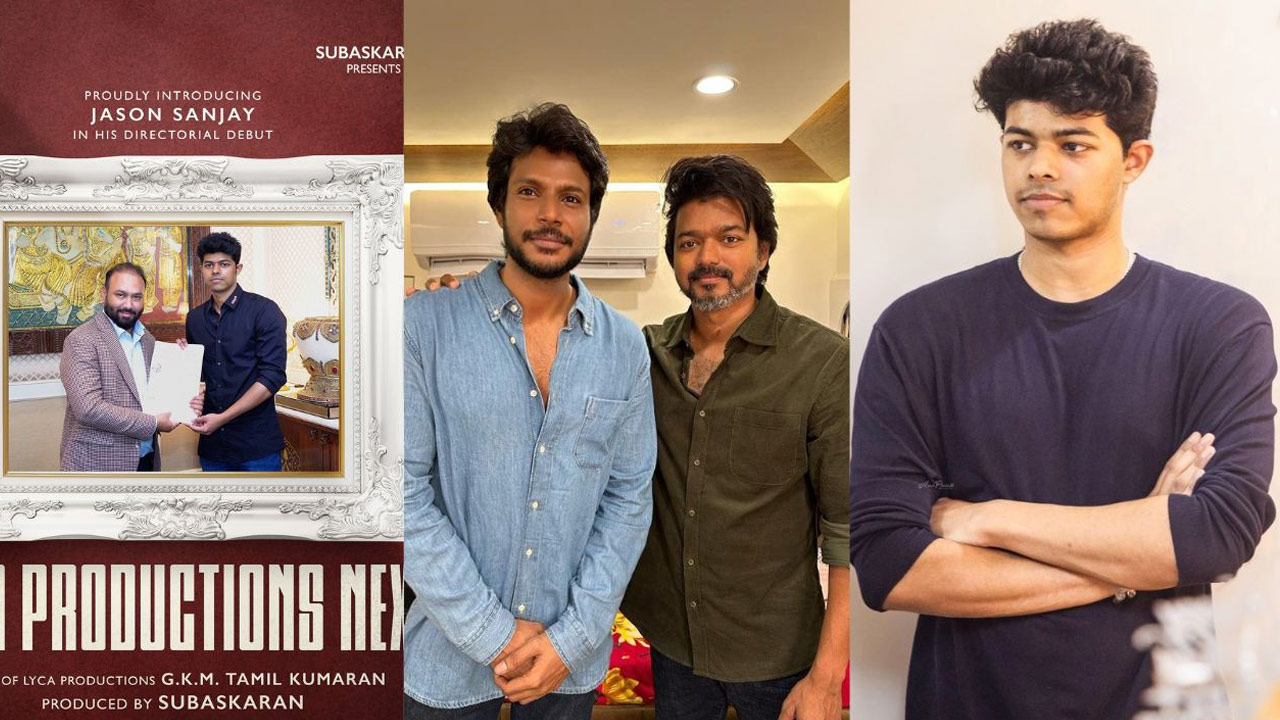 Thalapathy Vijay's Son Jason Sanjay to Make Directorial Debut with Film Starring Sandeep Kishan