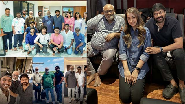 Chiranjeevi's 'Vishwambhara' Music Begins Chiranjeevi's 'Vishwambhara' Music Begins