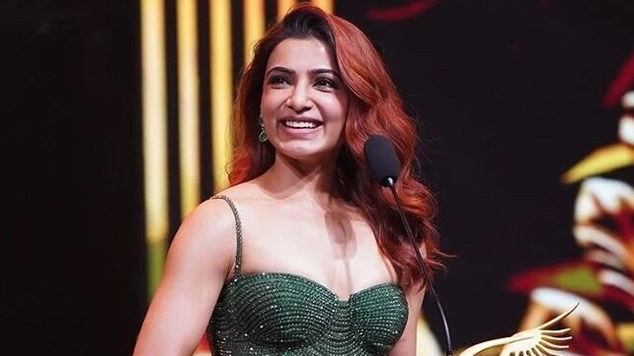 Samantha Honored as 'Women of the Year' at IIFA 2024