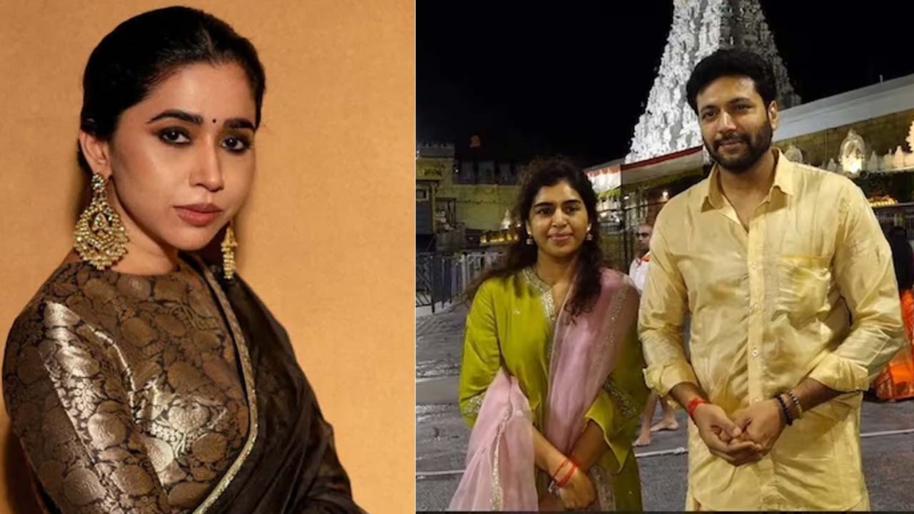 Aarti Ravi Cryptic Note After Ravi Mohan Visits Tirupati With Keneeshaa Aarti Ravi Cryptic Note After Ravi Mohan Visits Tirupati With Keneeshaa