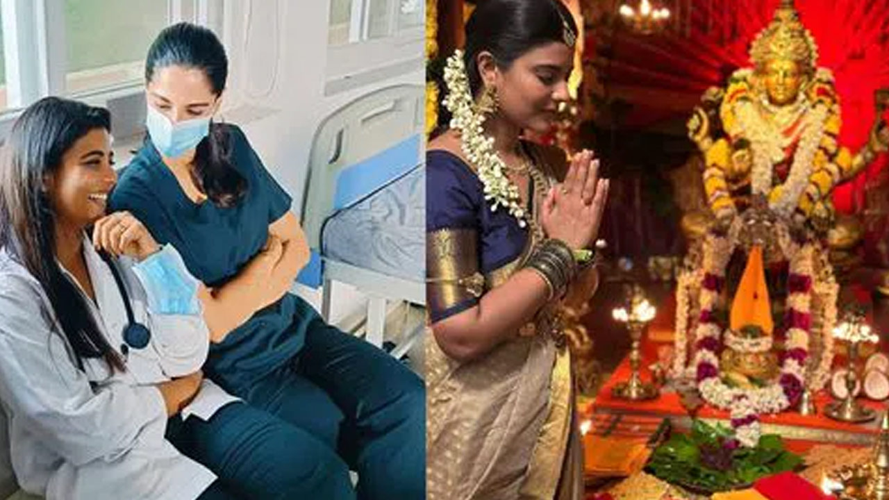 Aishwarya Rajesh Shares Photos as Bhagya from 'Sankranti Ki Vastunnam'