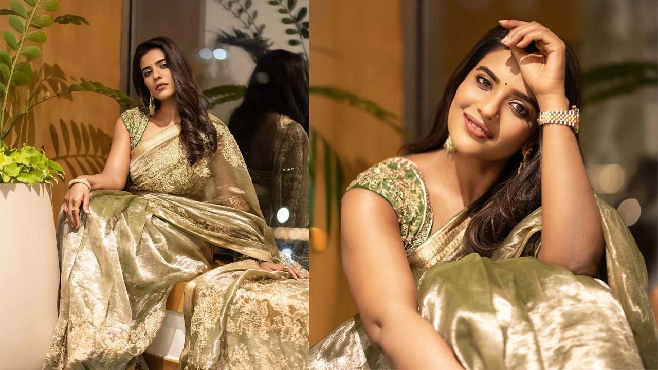 Aishwarya Rajesh Stuns in Her Elegant Traditional Look Aishwarya Rajesh Stuns in Her Elegant Traditional Look