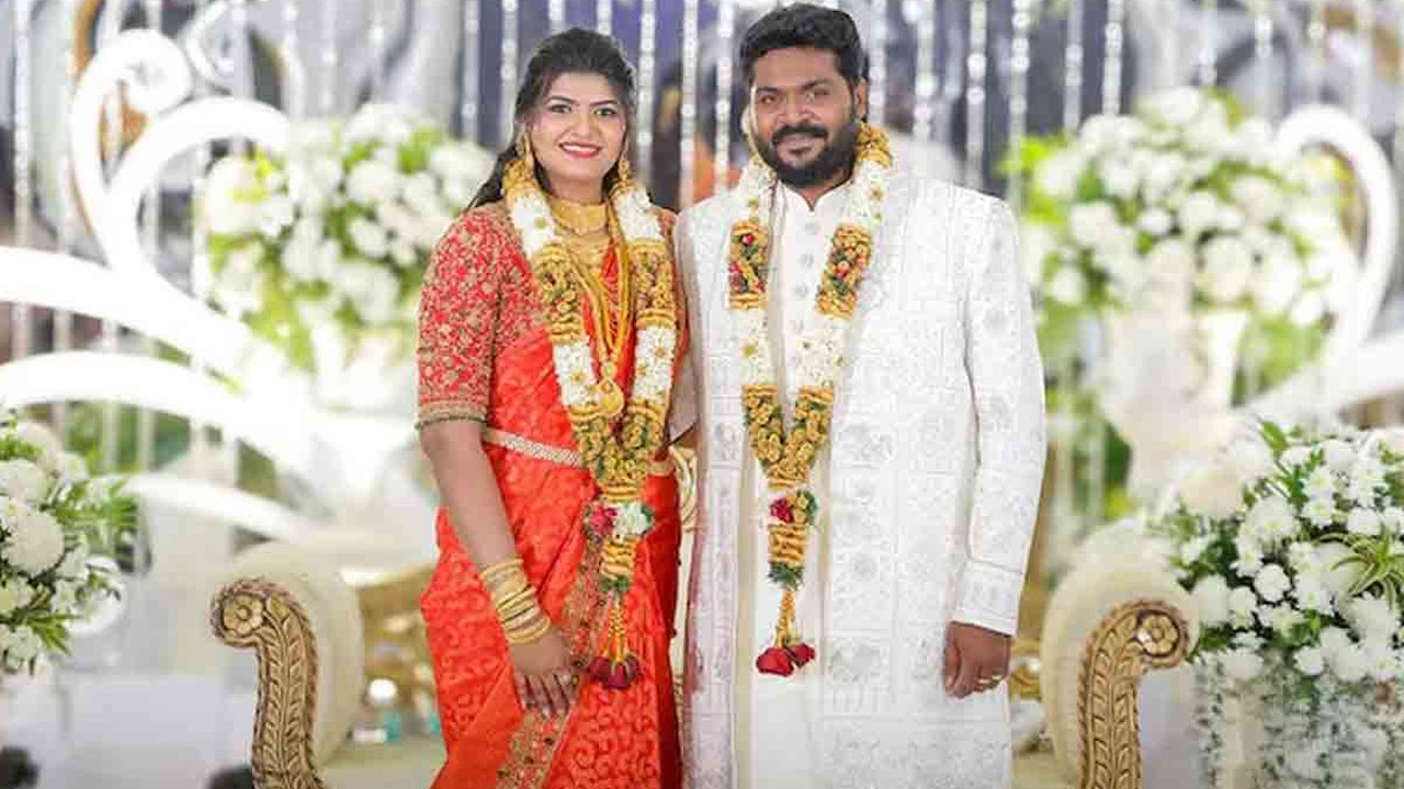 Ajay Gnanamuthu Ties the Knot with Girlfriend Shimona in a Grand Chennai Ceremony Ajay Gnanamuthu Ties the Knot with Girlfriend Shimona in a Grand Chennai Ceremony