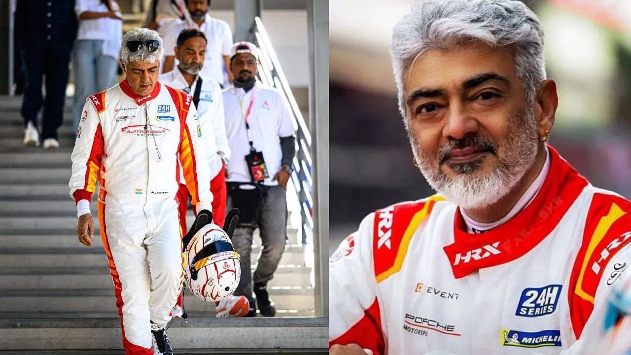Ajith Kumar Escapes Unhurt in Racing Accident During Portugal Training Ajith Kumar Escapes Unhurt in Racing Accident During Portugal Training