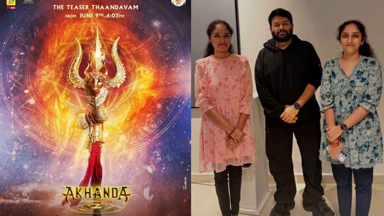 Akhanda 2: Thaman Divine Beats Power Up Thandavam Akhanda 2: Thaman Divine Beats Power Up Thandavam