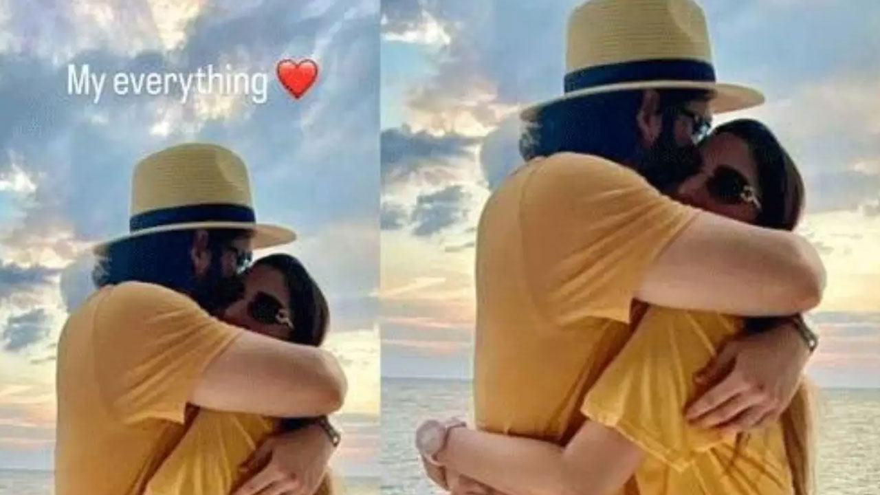 Akhil Akkineni's Romantic Beach Photo With Fiancee Zainab Ravdjee Goes Viral
