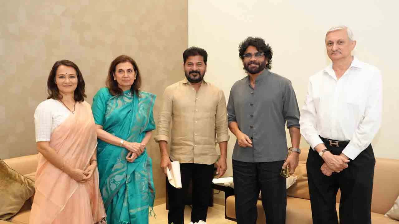Akhil Akkineni's Wedding: Family Invites Telangana CM Revanth Reddy Akhil Akkineni's Wedding: Family Invites Telangana CM Revanth Reddy