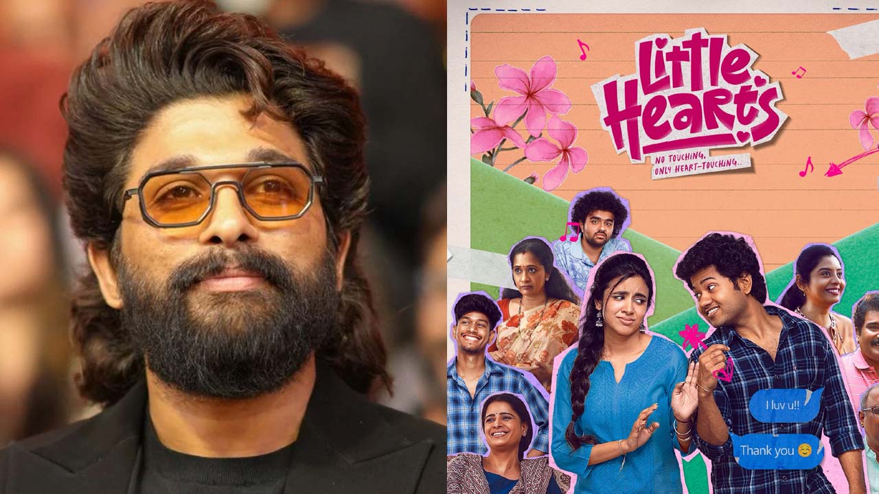 Allu Arjun Reviews Mouli's Little Hearts Movie