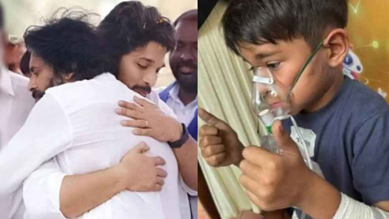 Allu Arjun Visits Pawan Kalyan's Home to Inquire About Son Mark Shankar's Health