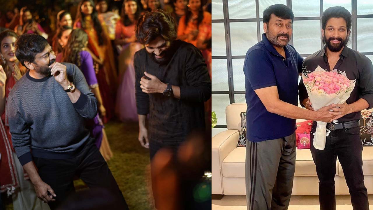 Allu Arjun's Heartfelt Birthday Wish To Megastar Chiranjeevi