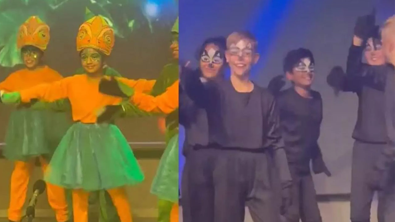 Allu Arjun's Kids Ayaan and Arha Steal the Spotlight with Viral Dance Performances