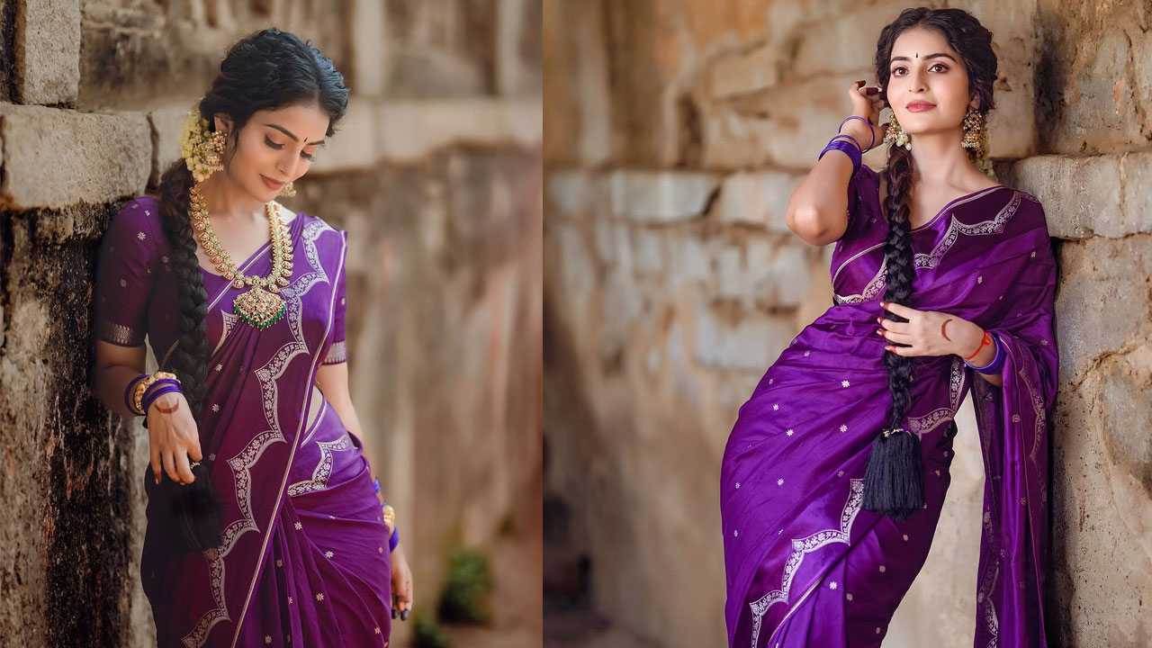 Ananya Nagalla: Sri Rama Navami Special Stunning Photos in Saree Look