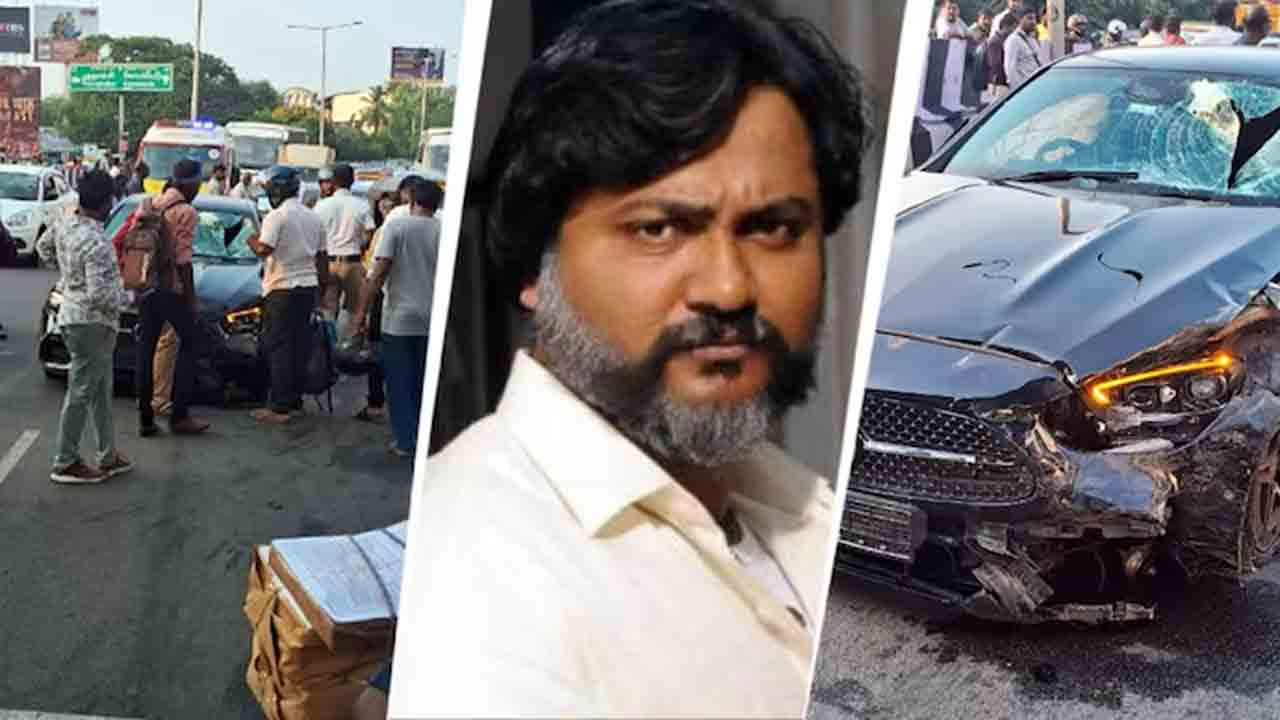 Bobby Simha's Car Accident In Chennai Leaves Two Injured Bobby Simha's Car Accident In Chennai Leaves Two Injured