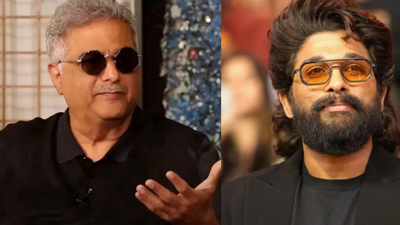 Boney Kapoor Defends Allu Arjun in Sandhya Theater Stampede Incident Boney Kapoor Defends Allu Arjun in Sandhya Theater Stampede Incident
