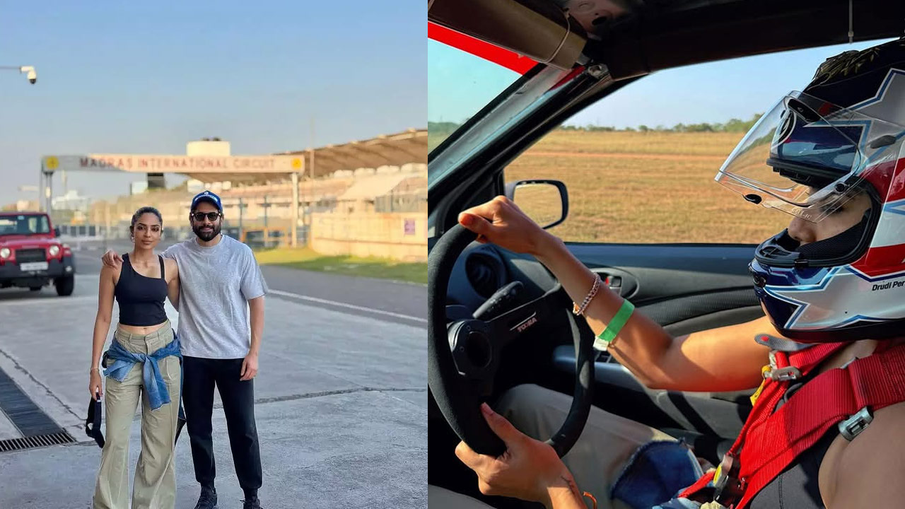 Chaitanya Takes Sobhita on a Thrilling Car Race