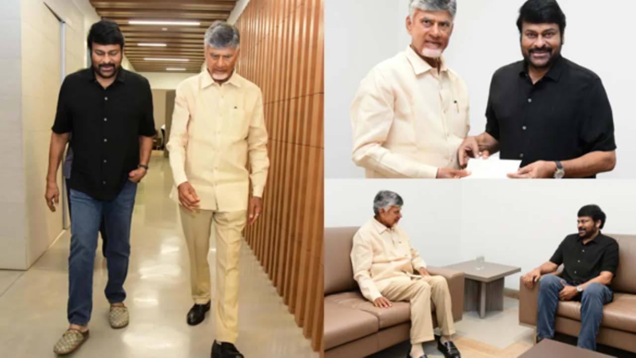 Chiranjeevi Donates 1 Crore To Andhra Pradesh CM's Relief Fund