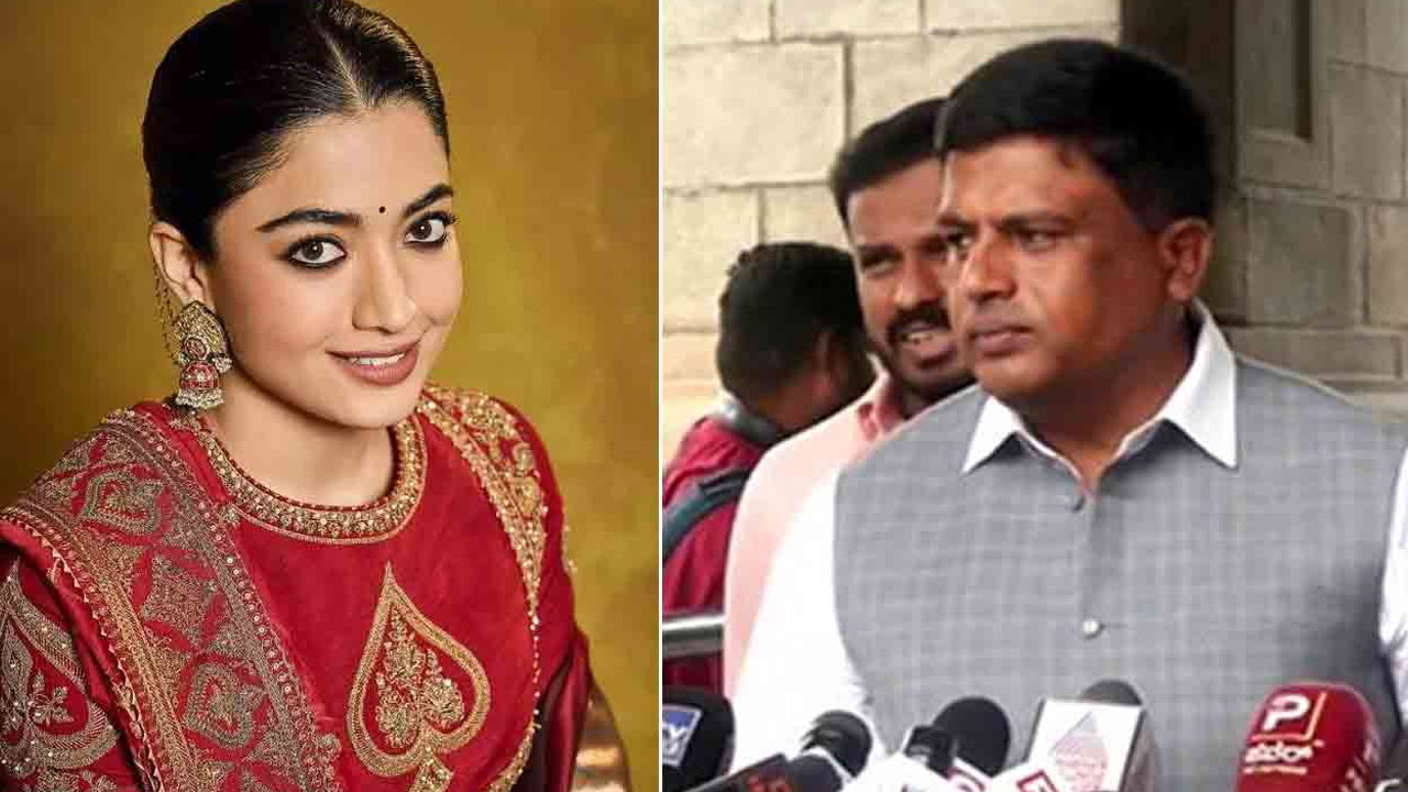 Congress MLA Slams Rashmika Mandanna for Ignoring Kannada Industry