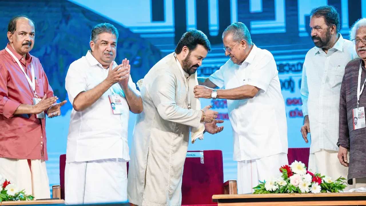 Mohanlal Honoured by Kerala Government with Prestigious Dadasaheb Phalke Award