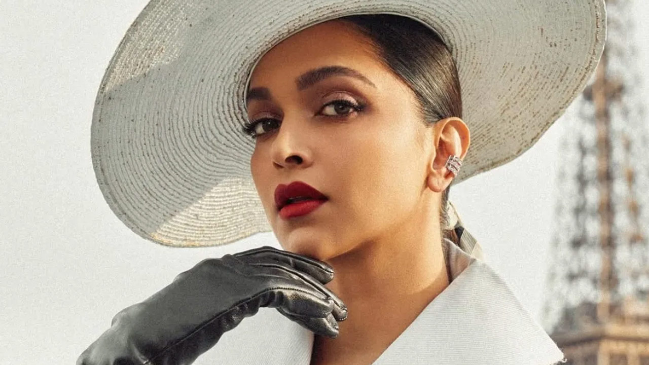 Deepika Padukone Dazzles in White Vintage Elegance at Paris Fashion Week Deepika Padukone Dazzles in White Vintage Elegance at Paris Fashion Week