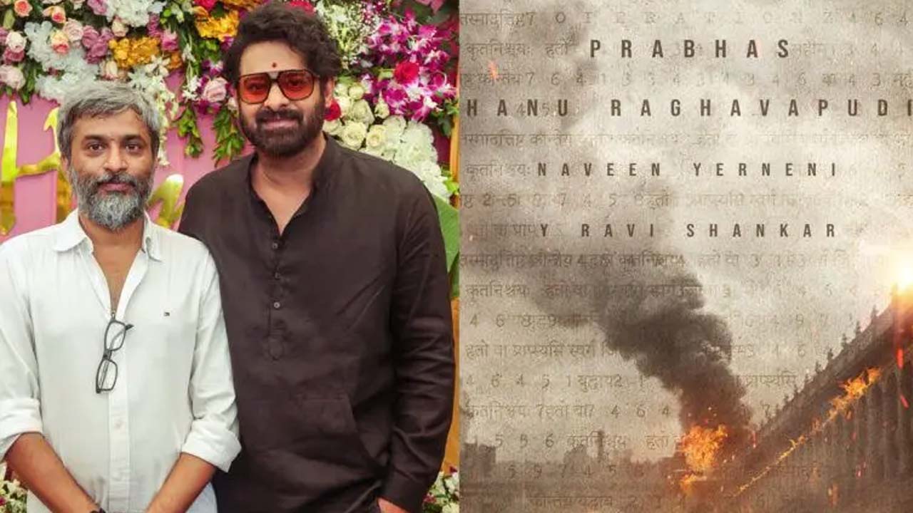 Prabhas Period Action Drama Fauji To Release April 2026 Prabhas Period Action Drama Fauji To Release April 2026