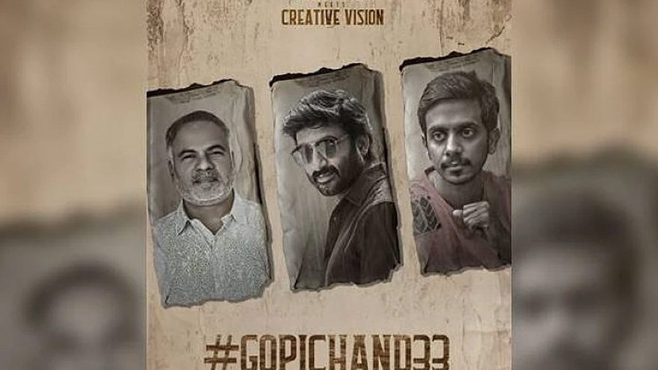 Gopichand Teams Up with Sankalp Reddy for 'Gopichand33'