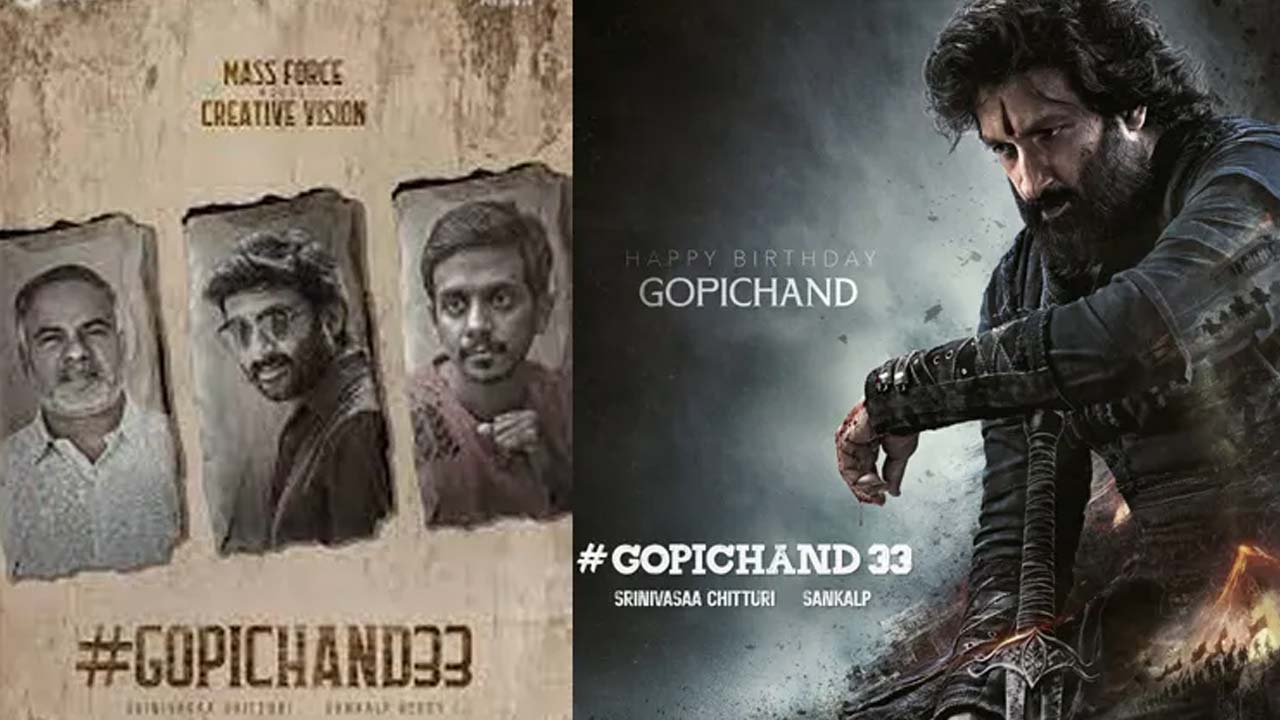 Gopichand33 Birthday Glimpse Released