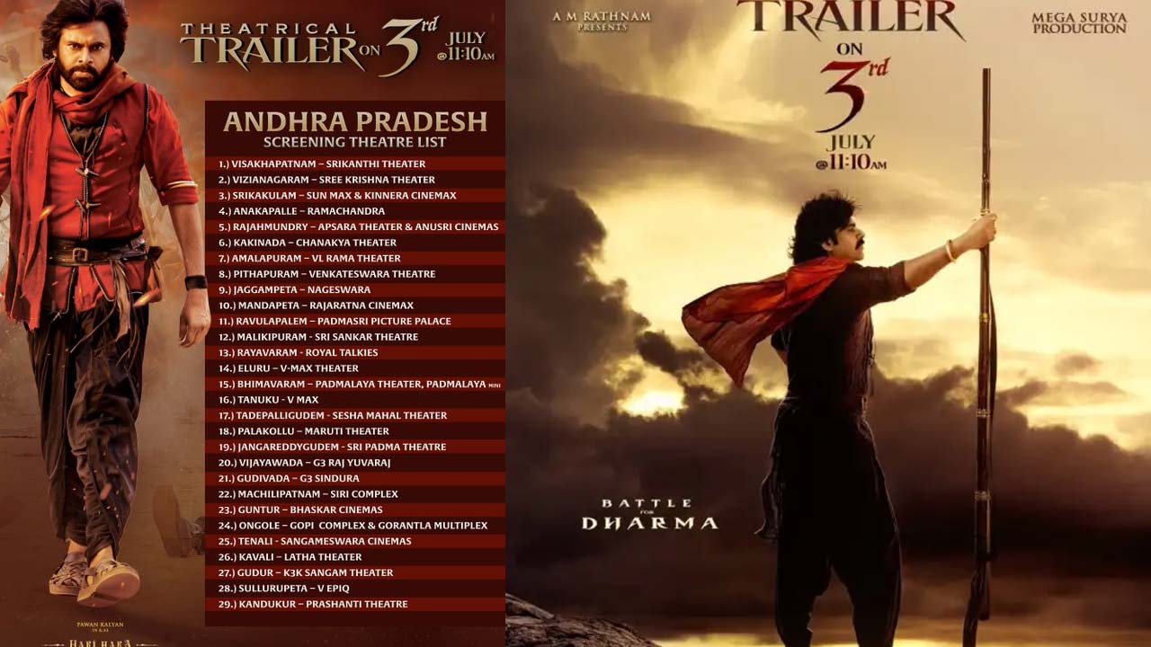 Hari Hara Veera Mallu Trailer Release Date Announced