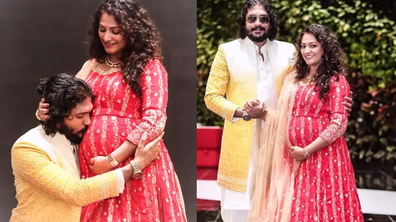 Haripriya, Pregnant Tollywood Actress, Celebrates Seemantham Ceremony with Husband Vashishta Haripriya, Pregnant Tollywood Actress, Celebrates Seemantham Ceremony with Husband Vashishta