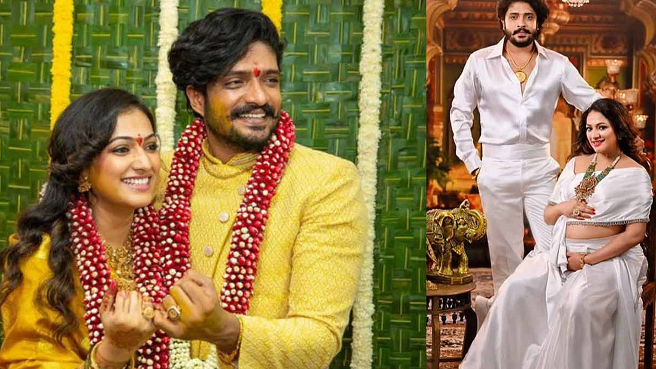 Haripriya and Vasishta Simha Welcome Baby Boy on Their Second Wedding Anniversary Haripriya and Vasishta Simha Welcome Baby Boy on Their Second Wedding Anniversary