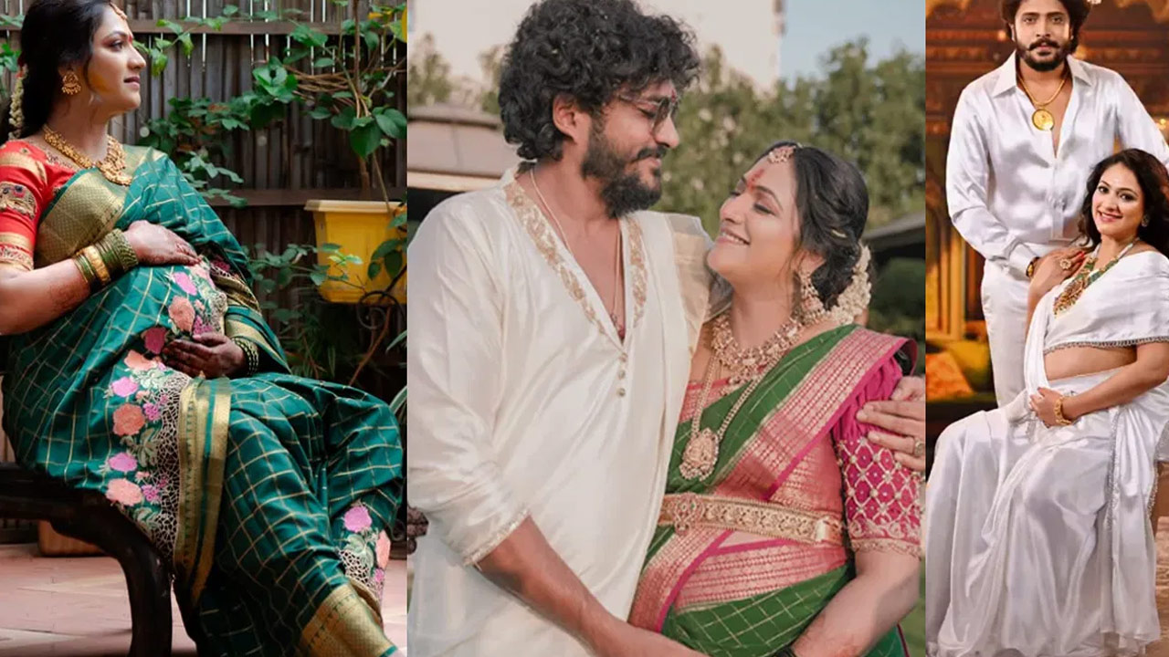 Haripriya's Grand Seemantham Celebration as She Awaits Motherhood in Tollywood