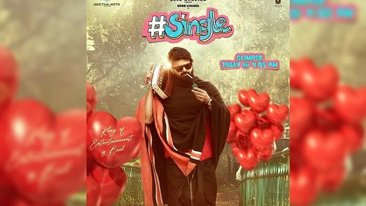 Sri Vishnu's Single: First Glimpse Unveiled by Geetha Arts Sri Vishnu's Single: First Glimpse Unveiled by Geetha Arts