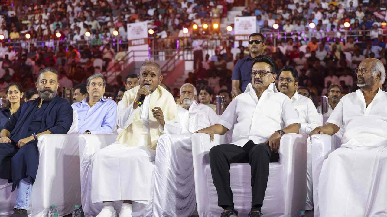 Rajinikanth And Stalin Honour Ilaiyaraaja, Call For Bharat Ratna