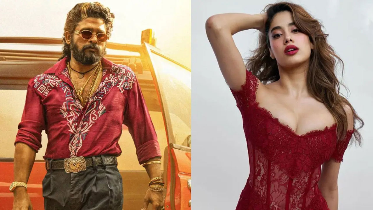 Janhvi Kapoor To Romance Allu Arjun In Upcoming Action Film Janhvi Kapoor To Romance Allu Arjun In Upcoming Action Film