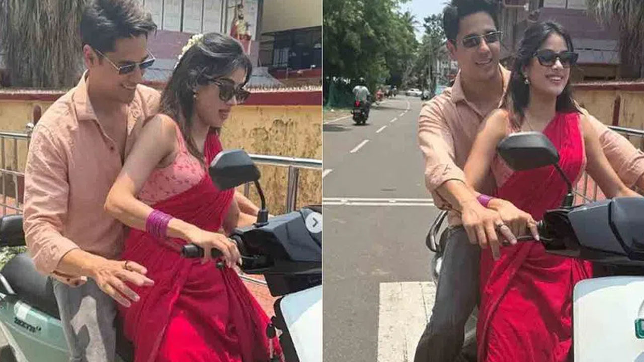 Janhvi Kapoor Learns to Ride a Scooter from This Star Actor 