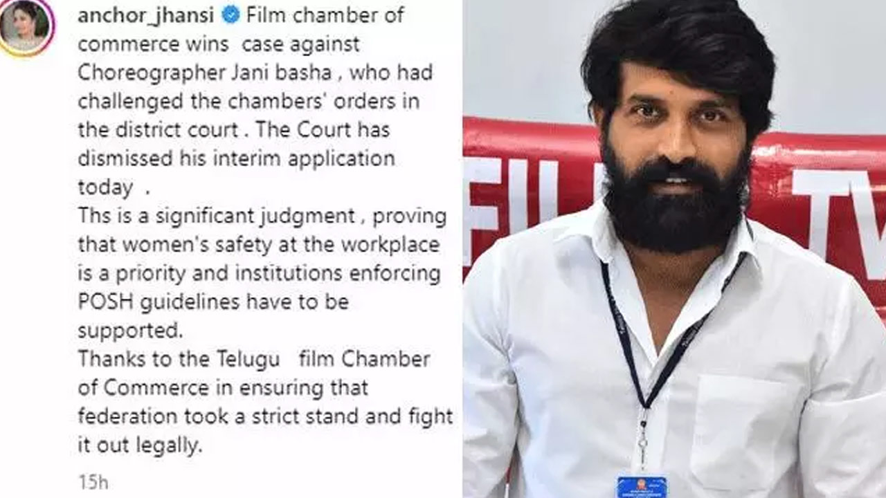 Johnny Master's Legal Setback: Court Dismisses Petition Amid Sexual Harassment Allegations