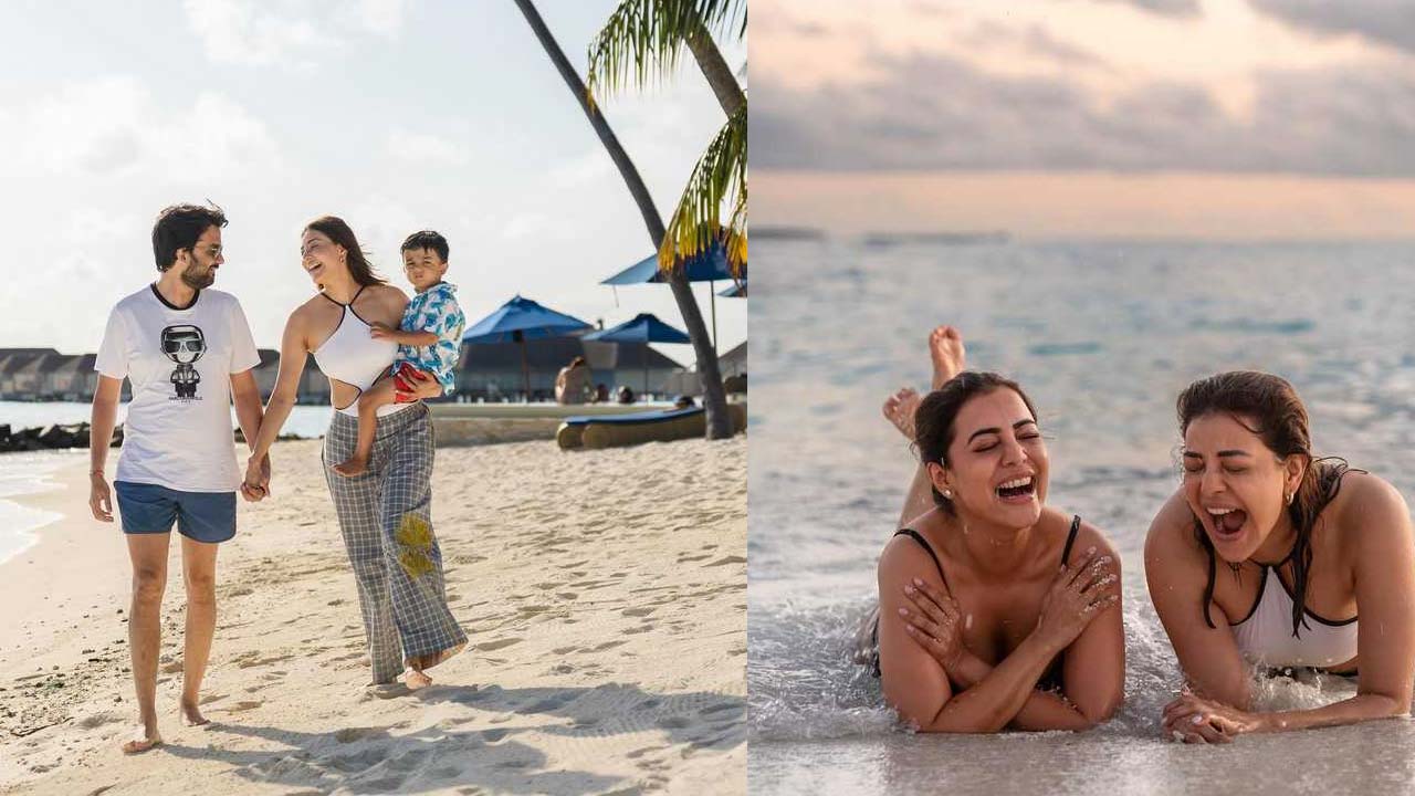 Kajal Aggarwal Stuns In Bikini On Maldives Vacation