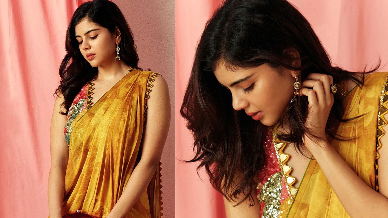 Kalyani Priyadarshan Latest Saree Photos