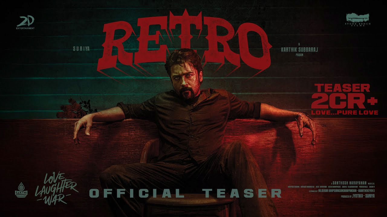 Karthik Subbaraj to Recut Suriya's Retro into Web Series with Extended Scenes Karthik Subbaraj to Recut Suriya's Retro into Web Series with Extended Scenes