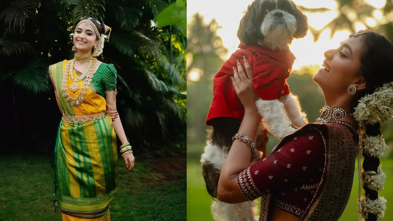 Keerthy Suresh Stuns Fans with Her Graceful Look in a Madisar Saree Keerthy Suresh Stuns Fans with Her Graceful Look in a Madisar Saree