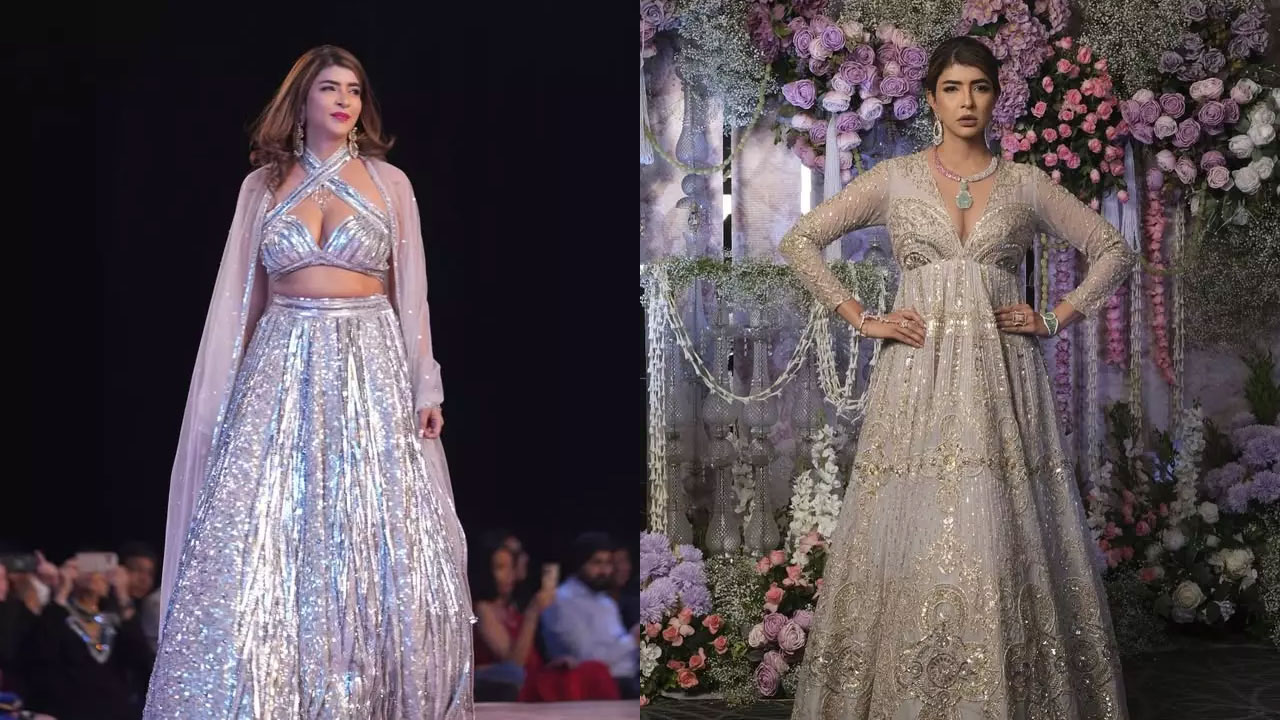 Lakshmi Manchu Walks the Ramp for a Cause at Teach for Change 2025 Lakshmi Manchu Walks the Ramp for a Cause at Teach for Change 2025