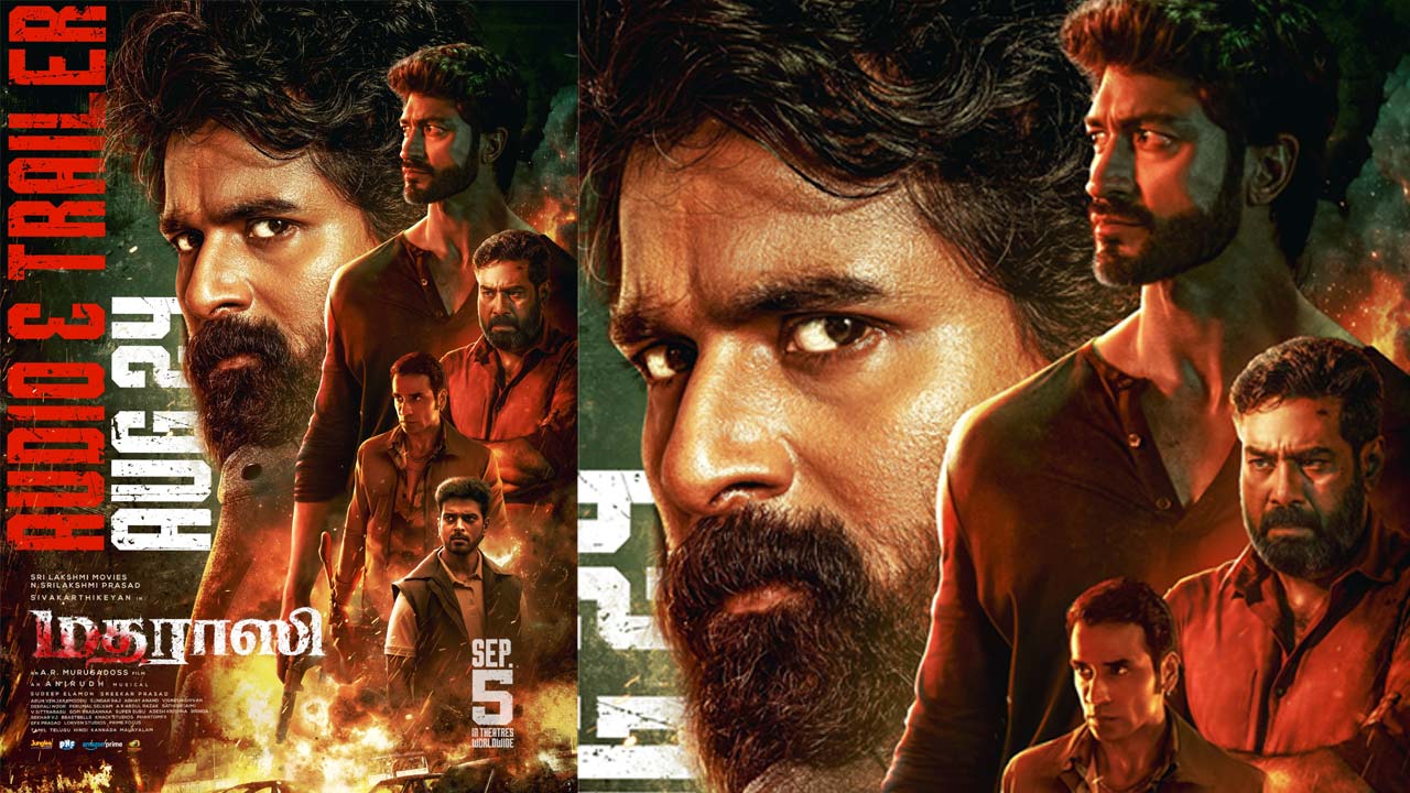 Sivakarthikeyan's Madharaasi Trailer Release Date Revealed Sivakarthikeyan's Madharaasi Trailer Release Date Revealed
