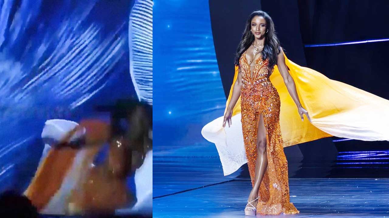 Miss Universe under fire after Miss Haiti says Miss Jamaica blamed for stage fall