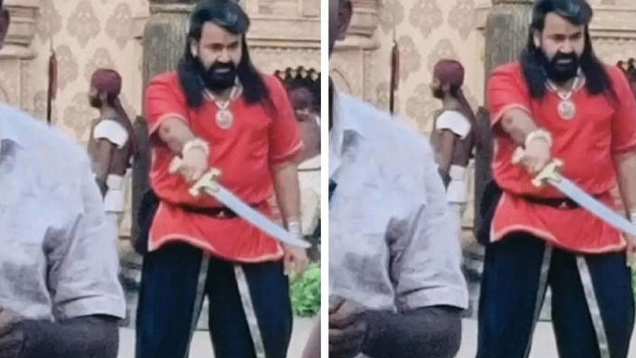 Mohanlal's Vrushabha Warrior Look Leaked