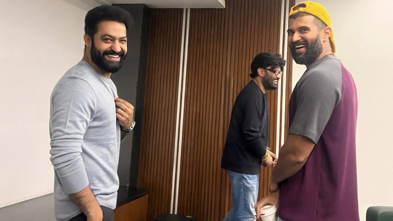 NTR Joins Vijay Deverakonda's VD12 Teaser Update And Viral Photo