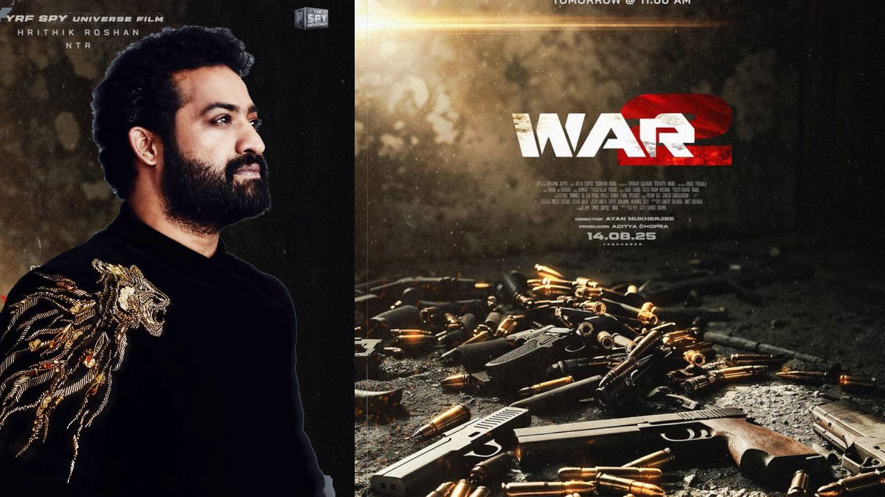 Jr NTR Birthday 2025: War 2 Glimpse Release Date  Telugu Rights Details